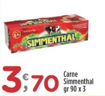 Crai Carne Simmenthal gr 90 x 3 offerta