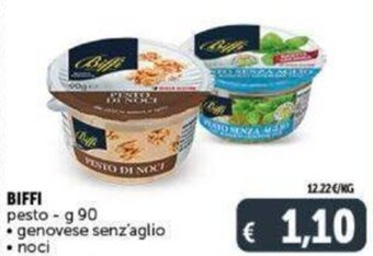 Deco Supermercati BIFFI pesto - g 90 offerta