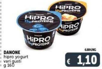 Deco Supermercati DANONE hipro yogurt vari gusti g 160 offerta