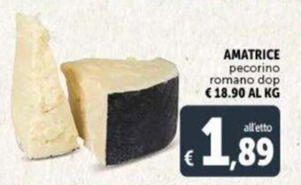 Deco Supermercati AMATRICE pecorino romano dop offerta