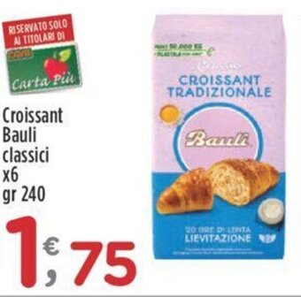 Croissant Bauli classici x6 gr 240