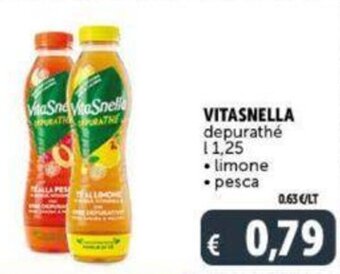 Deco Supermercati VITASNELLA depurathé l 1,25 offerta