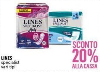 LINES specialist vari tipi