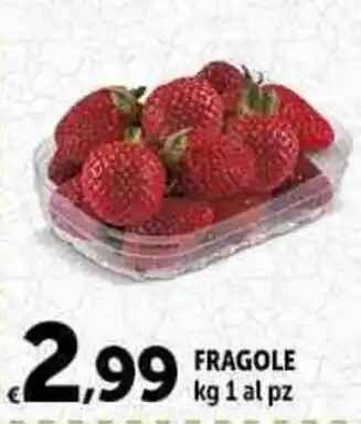 Carrefour Market FRAGOLE kg 1 al pz offerta