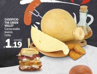 Carrefour Market CASEIFICIO THE GREEN VALLEY offerta