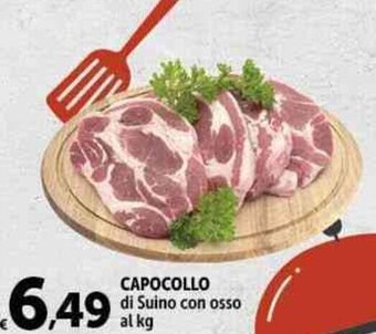 Carrefour Market CAPOCOLLO di Suino con osso offerta
