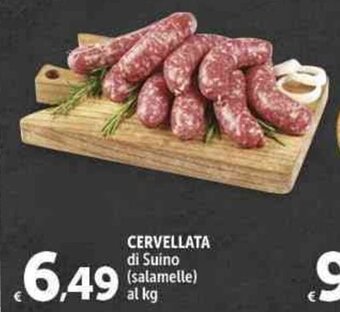 Carrefour Market CERVELLATA di Suino (salamelle) offerta