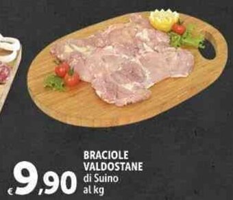 Carrefour Market BRACIOLE VALDOSTANE di Suino al kg offerta