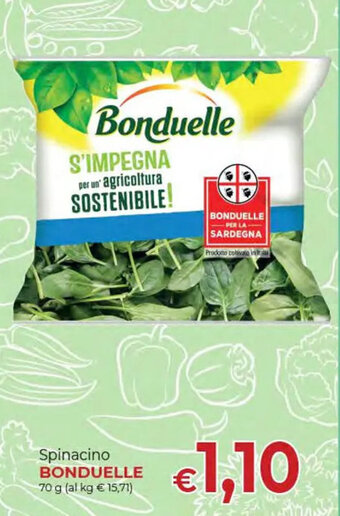 Supermercati Nonna Isa Spinacino BONDUELLE 70 g offerta