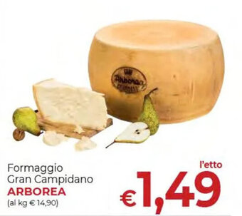 Formaggio Gran Campidano ARBOREA