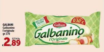 Carrefour Market GALBANI Galbanino l'originale gr 270 offerta