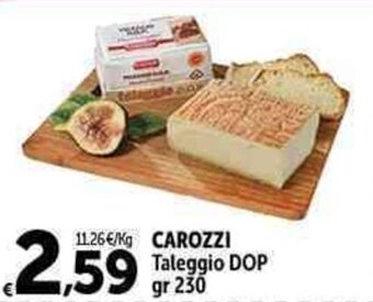 Carrefour Market CAROZZI Taleggio DOP gr 230 offerta