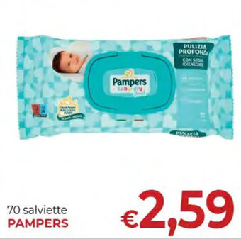 Supermercati Nonna Isa 70 salviette PAMPERS offerta