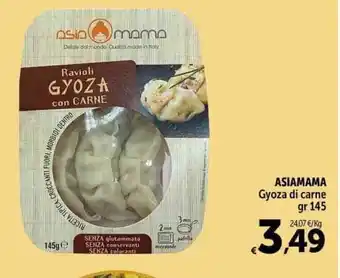 Carrefour Market ASIAMAMA Gyoza di carne gr 145 offerta