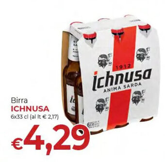 Birra ICHNUSA 6x33 cl
