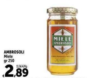 Carrefour Market AMBROSOLI Miele gr 250 offerta