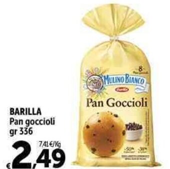 Carrefour Market BARILLA Pan goccioli gr 336 offerta