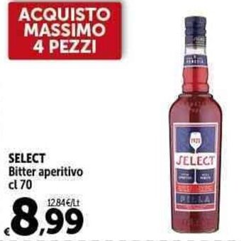 Carrefour Market SELECT Bitter aperitivo cl 70 offerta