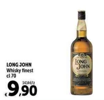 Carrefour Market LONG JOHN Whisky finest cl 70 offerta