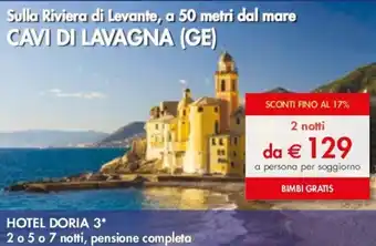 Esselunga HOTEL DORIA 3* offerta
