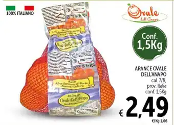 Spazio Conad ARANCE OVALE DELL'ANAPO 1, 5 kg offerta