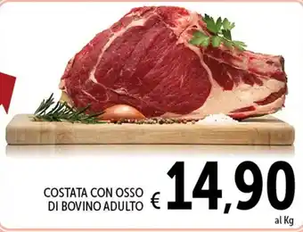 Spazio Conad COSTATA CON OSSO DI BOVINO ADULTO offerta