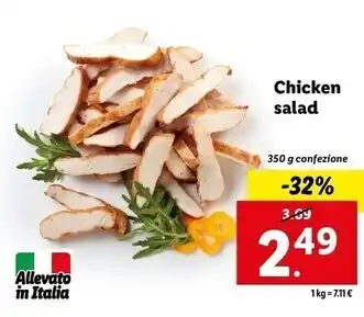 Lidl Chicken salad offerta