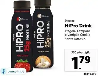Lidl Danone hipro drink offerta
