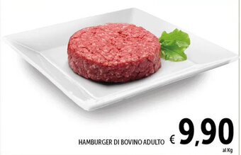 Spazio Conad HAMBURGER DI BOVINO ADULTO offerta