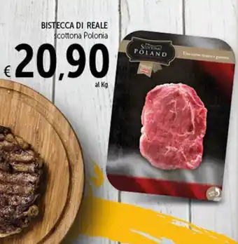 Spazio Conad BISTECCA DI REALE scottona Polonia offerta