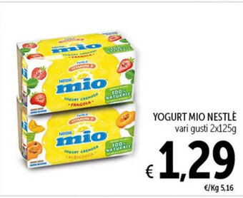 Spazio Conad YOGURT MIO NESTLÈ vari gusti 2x125g offerta