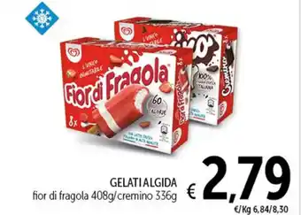 Spazio Conad GELATI ALGIDA fior di fragola 408g/336g offerta