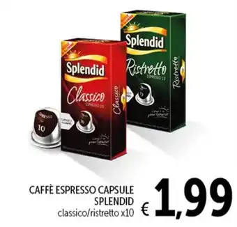 CAFFÈ ESPRESSO CAPSULE Splendid x10