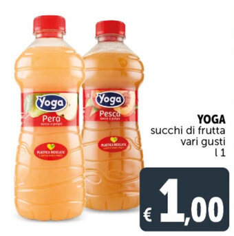 Deco Supermercati YOGA succhi di frutta vari gusti L 1 offerta