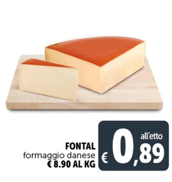 Deco Supermercati FONTAL formaggio danese offerta