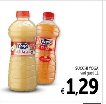 Spazio Conad SUCCHI YOGA vari gusti 1L offerta