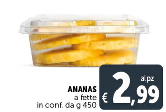 Deco Supermercati ANANAS a fette in conf. da g 450 offerta
