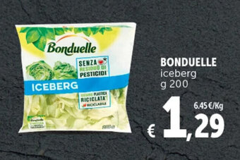 Deco Supermercati Bonduelle iceberg g 200 offerta