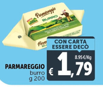 Deco Supermercati PARMAREGGIO burro g 200 offerta