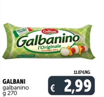 Deco Supermercati GALBANI galbanino g 270 offerta