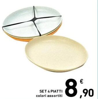 SET 4 PIATTI