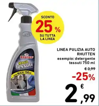 LINEA PULIZIA AUTO RHUTTEN 750 ml