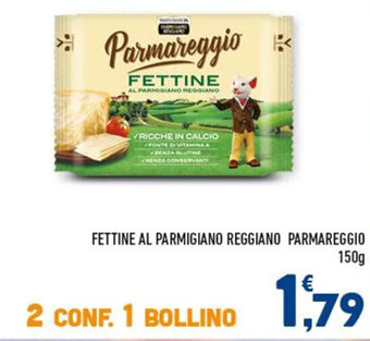Spazio Conad FETTINE AL PARMIGIANO REGGIANO PARMAREGGIO 150 g offerta