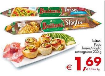Deco Supermercati Buitoni Pasta brisée/sfoglia rettangolare 230 g offerta