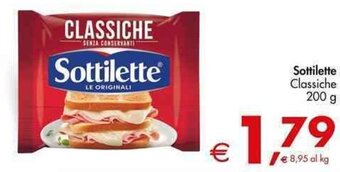 Deco Supermercati Sottilette Classiche 200 g offerta