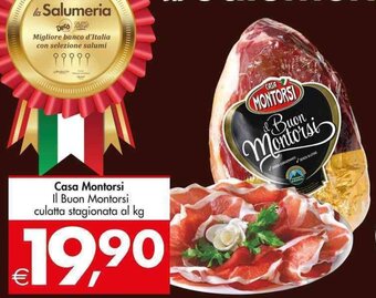 Deco Supermercati Casa Montorsi Il Buon Montorsi culatta stagionata offerta