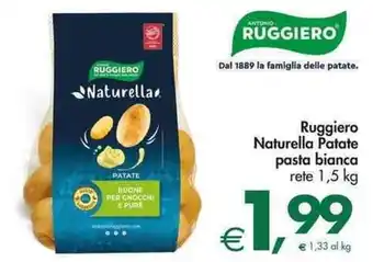 Deco Supermercati Ruggiero Naturella Patate pasta bianca rete 1,5 kg offerta