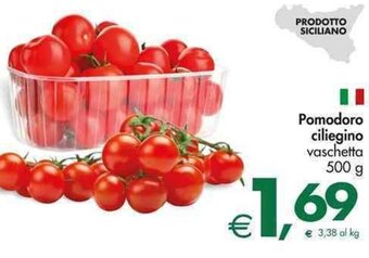 Deco Supermercati Pomodoro ciliegino vaschetta 500 g offerta