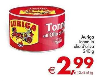 Auriga Tonno in olio d'oliva 240 g