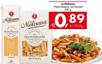 Deco Supermercati La Molisana Pasta classica vari formati 500 g offerta